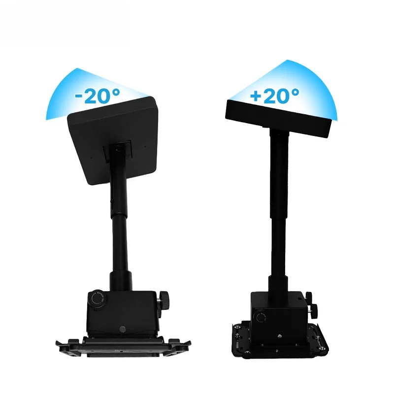 Robuster Projektor-Deckenhalter mit einer Tragfähigkeit von 50 kg, 150 bis 1040 mm Hubrahmen, Neigbarer Decken-Projektorständer