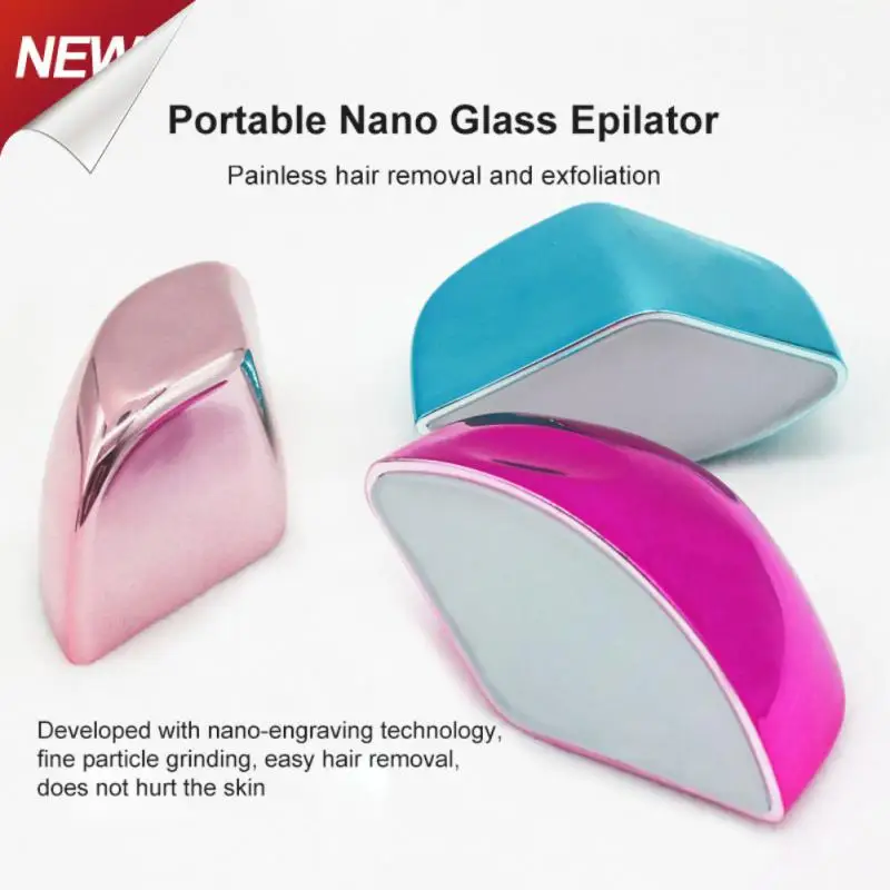 

New Painless Safe Nano Crystal Epilator Physical Hair Epilator Body Beauty Exfoliating Hair Removal Tool Home Depilation Eraser