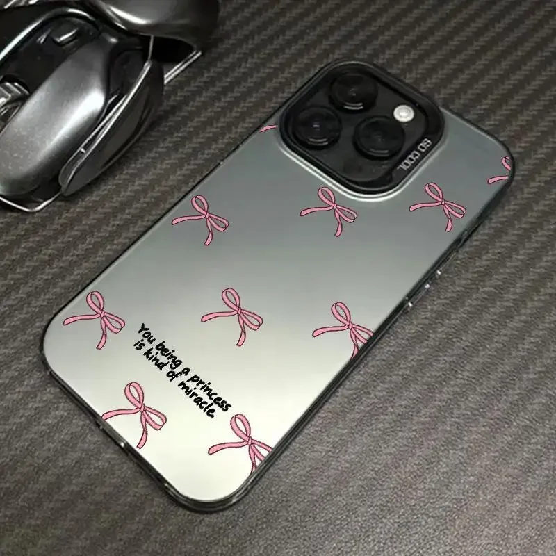 Pink Bow Phone Cover - Stylish Protective Case