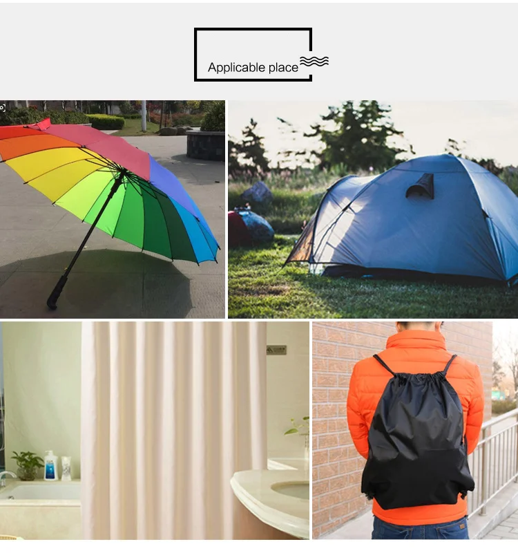 Odoland Sun Canopy Water Resistant with Tent linen Spanner Ultra Lightweight with carry bag outdoor camping backpacking Beach Square Rectangle Sun Shade Canopy Awning Parasol 
