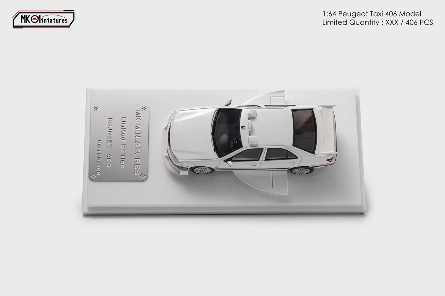 OPO 10 - Voiture 1/43 Collection Salvat : Peugeot 403 Bleue 1960 (AR35