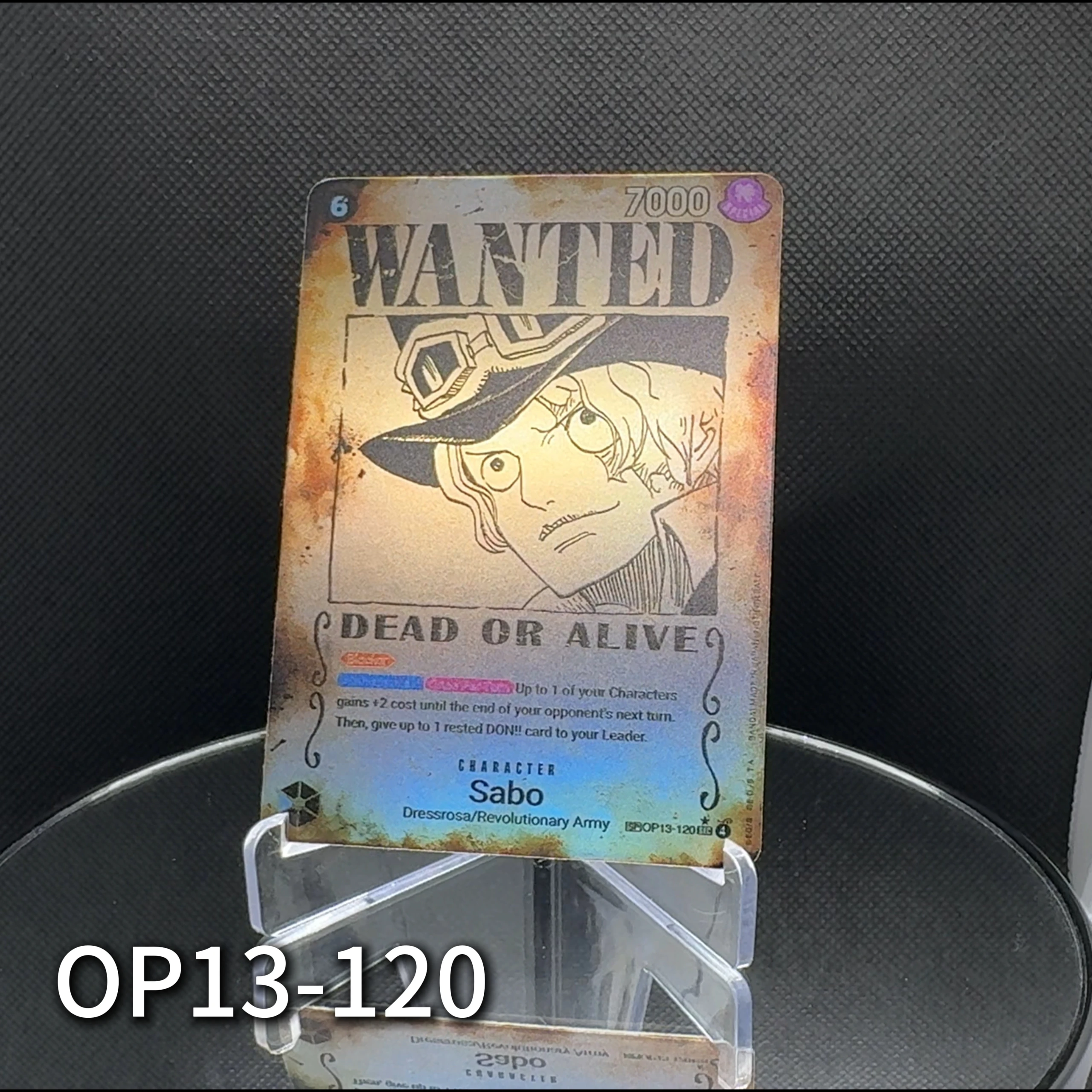 One Piece TCG OPCG English OP13 Character card Wanted Poster Roger