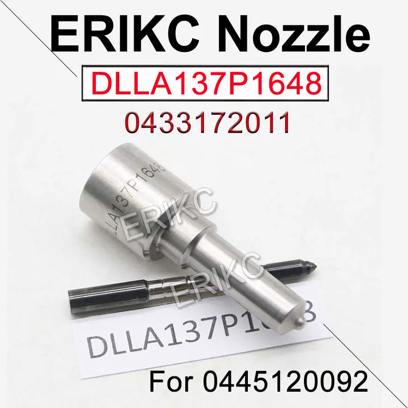 

DLLA137P1648 Diesel Fuel Injector Nozzle Tip 0433172011 Sprayer Atomizer DLLA 137 P 1648 For Bosch 0445120092 Injection Parts