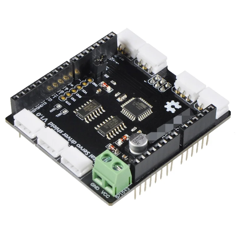 Digital Steering Gear Expansion Board Dri0027 Compatible with Arduino