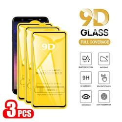 Premium 9D Tempered Glass Screen Protector - 3 Pack (For A6 PLUS 2018)