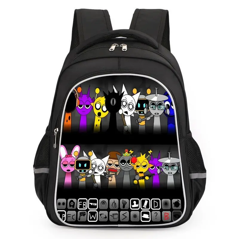 Backpacks Kids Sprunki Children Schoolbag Backpack Teen Student