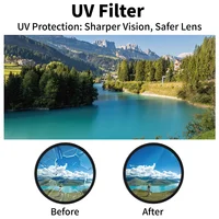 49MM 52MM 55MM 58MM 62MM 67MM 72MM 77MM 82MM UV+CPL+FLD 3 in 1 Lens Filter Set with Bag for Cannon Nikon Sony Pentax Camera Lens 4