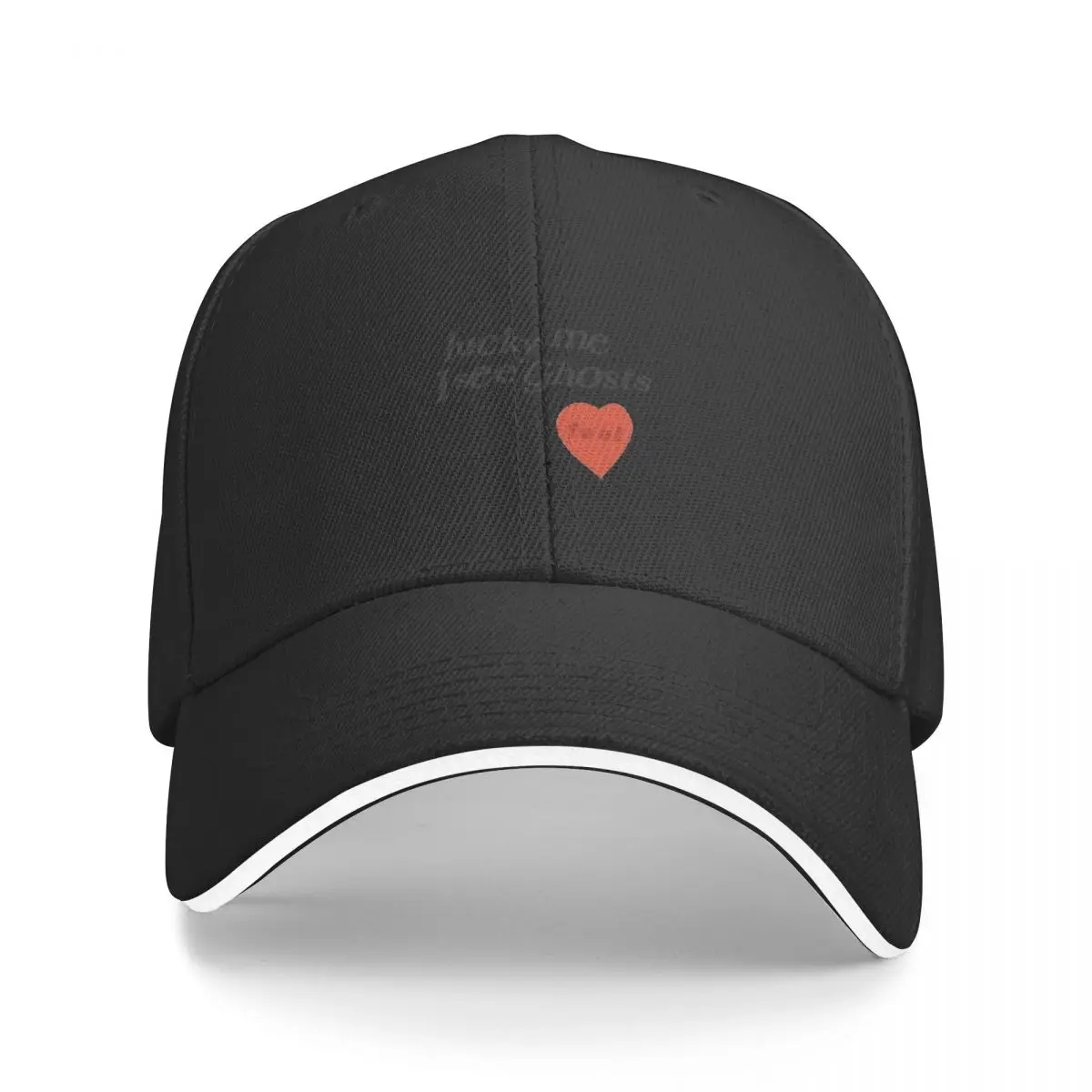 

Lucky me I see ghost heart Baseball Cap hard hat party Hat Hat Man Luxury Hats For Men Women's