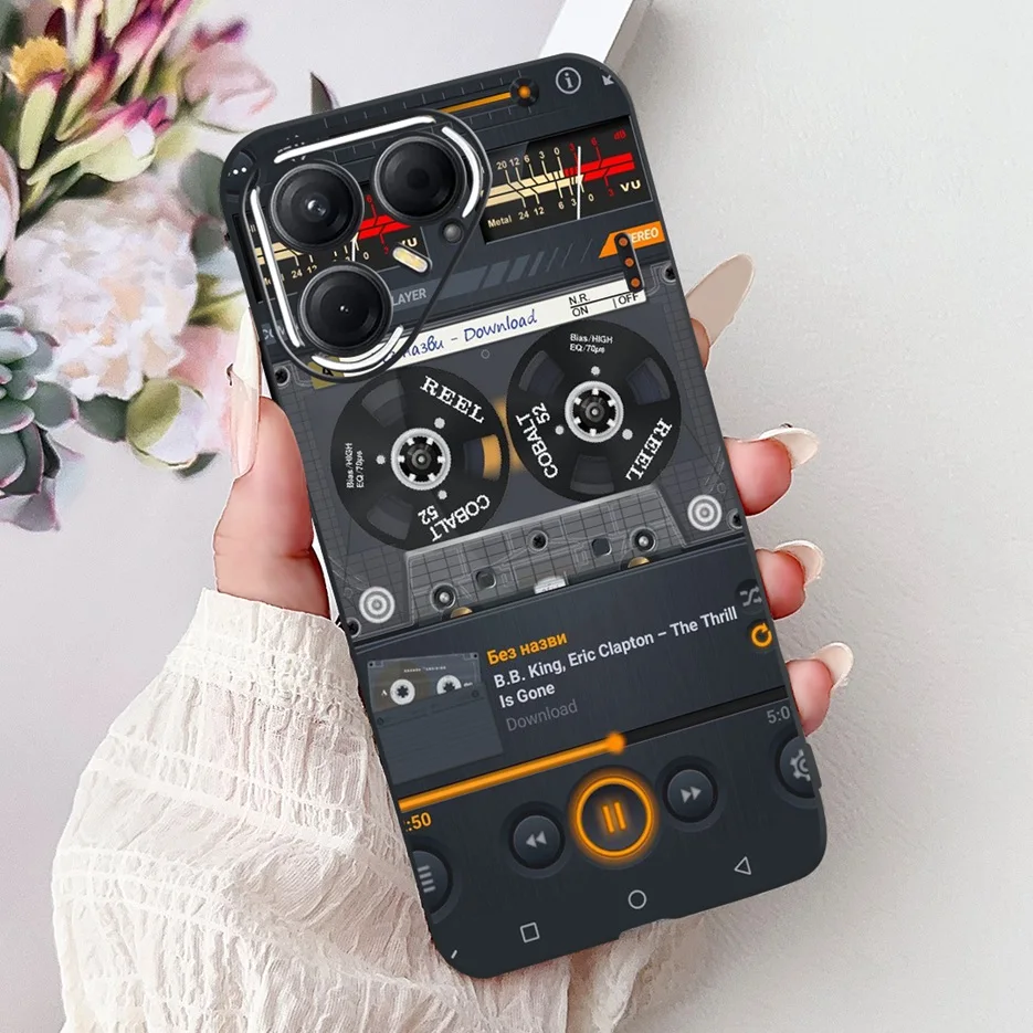 Stylish Painted Soft Silicone Phone Case Cover