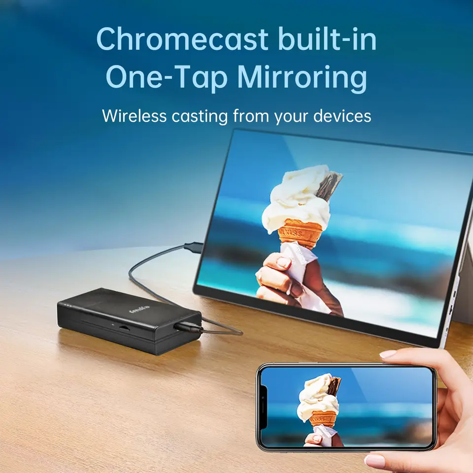 GOOVIS D4H1 Portable Stream Media Player – Google-Certified