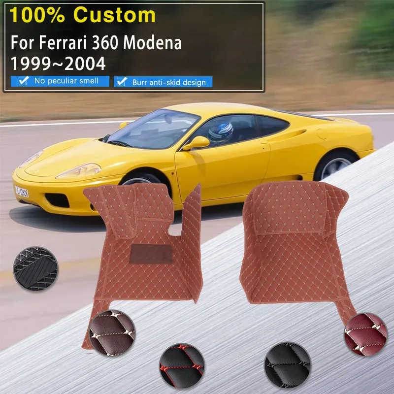 Tappetino Per Auto Per Ferrari 360 Modena F131 1999 2000 2001 2002 2003 2004 Tappetino Impermeabile Tappetino In Pelle T Accessori Per Auto