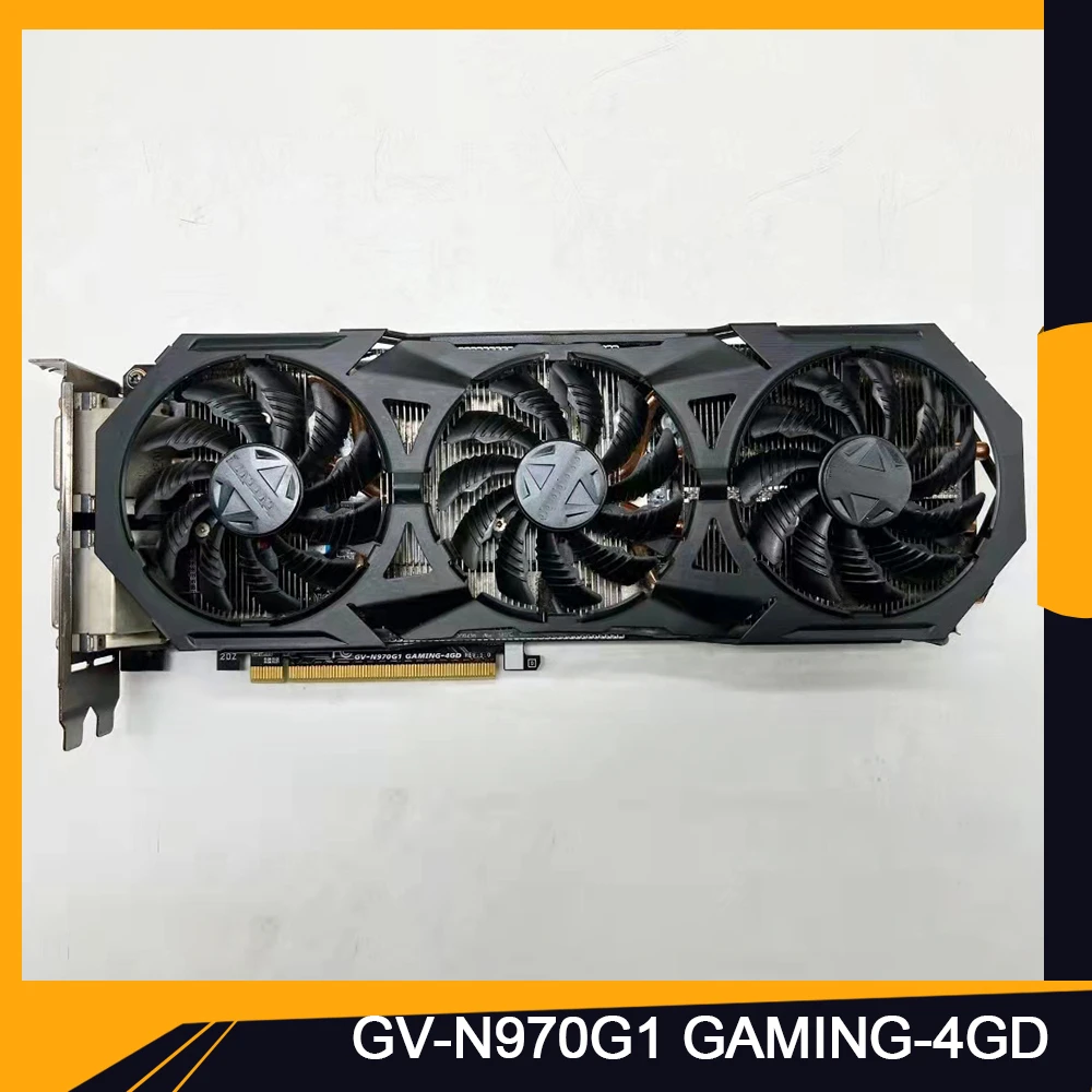 latest graphics card for pc GTX 970 4GB GV-N970G1 GAMING-4GD For Gigabyte Graphics Card Rev. 1.0/1.1 GDDR5 256 Bit PCI-E 3.0 GPU Desktop Computer Video Card display card for pc