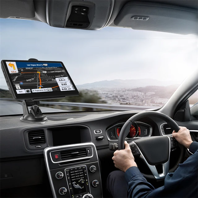 Navegador GPS para coche de alta definición, dispositivo de 5 pulgadas,  modo 3D, pantalla táctil TFT, navegación por satélite, 8GB, 2023 MB, 256 -  AliExpress