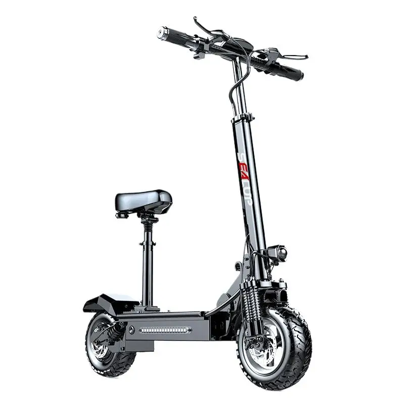 48V 1000W Folding Double Drive off-Road Aluminum Alloy Electric Scooter