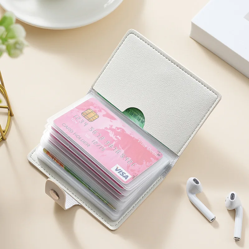 Elegant Floral Cardholder with Ample Slots