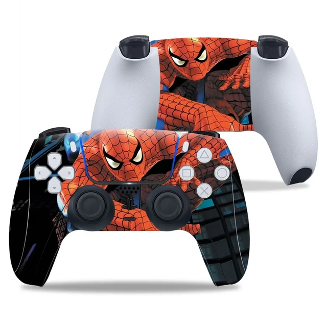 Funda protectora de SpiderMan para PlayStation5 PS5 Gamepad