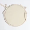 Round Chair Seat Pads, 2 Pcs Circular Waterproof Chair Cushions For Indoor Outdoor Garden Dining Office Coffee Shop 2