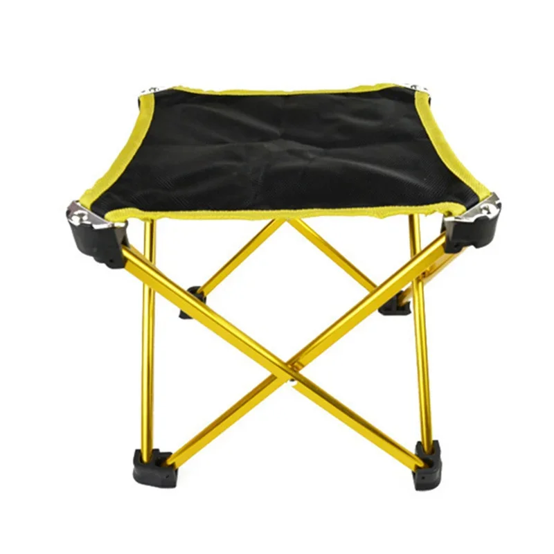 Sedia Da Campeggio Per Barbecue All'Aperto Sgabello Pieghevole Portatile In Lega Di Alluminio Da Viaggio Pesca Sandy Beach Tuba Sedile In Tela Ad Alta