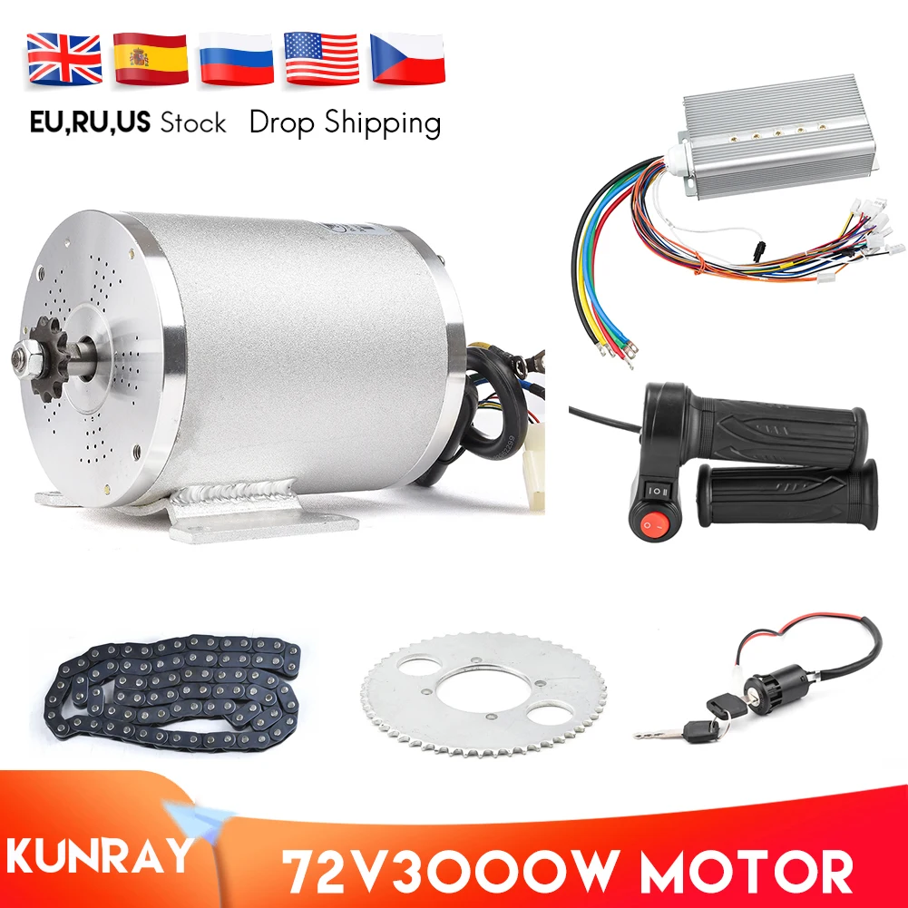 3000w Motor VEVOR 72V 3000W Brushless DC Motor With 4900PRM High