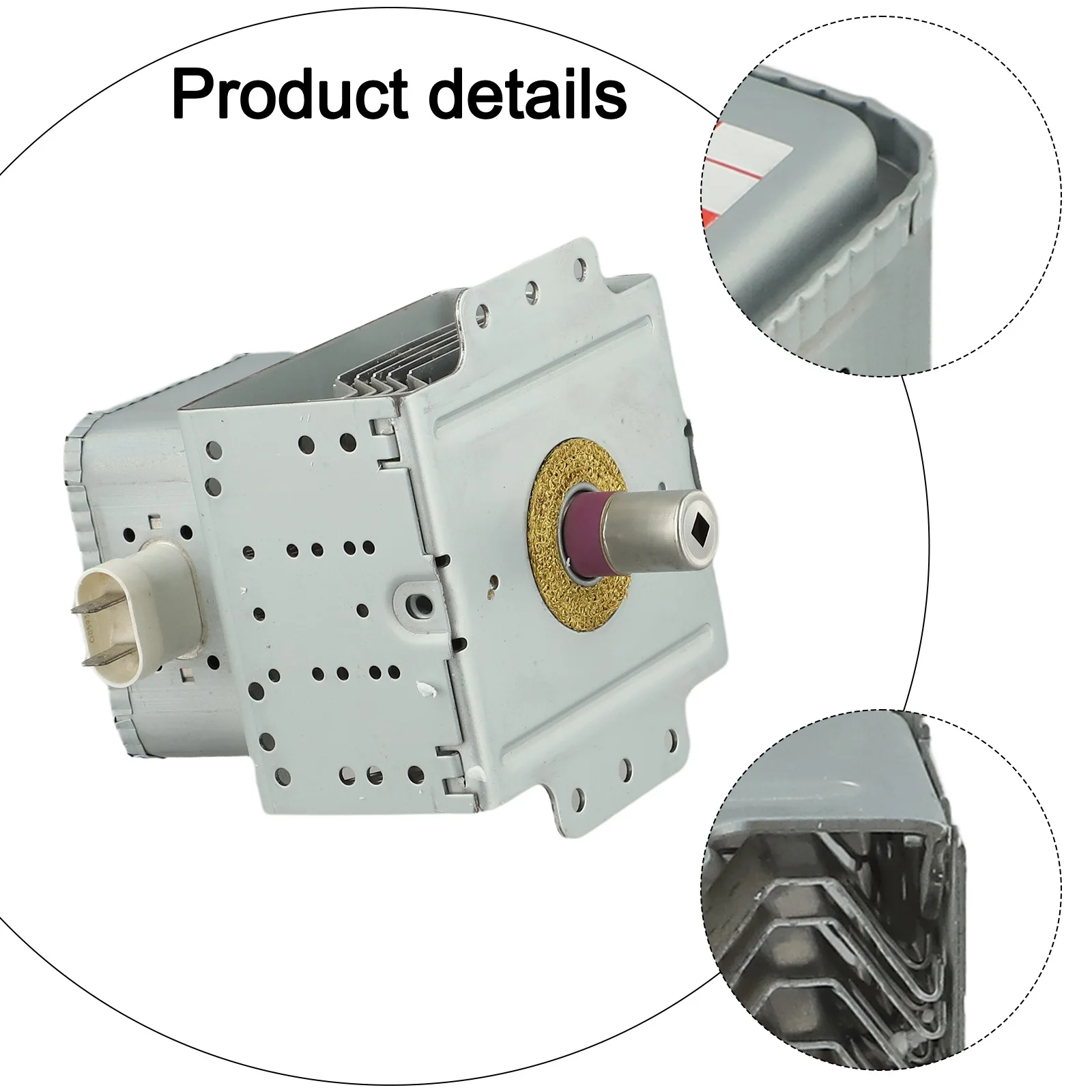 Cooking Appliance Magnetron 2M253J Accessory Kitchen Appliance Repair 860W Output Power Aluminum Material Easy Installation
