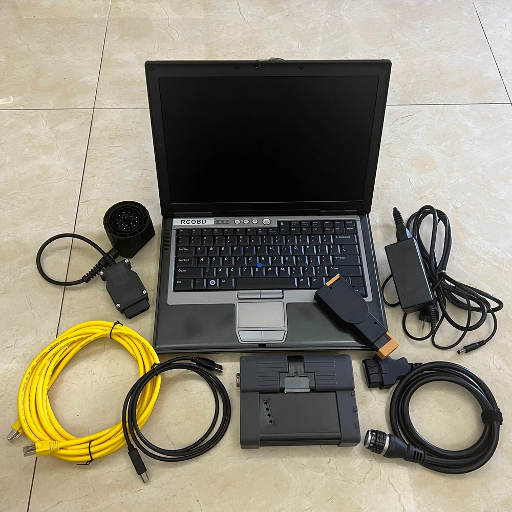 

V2024.06 D 4.47 ICOM A2 for BMW Diagnostic Programming Tool With Engineers software 1TB SSD in D630 4G Laptop