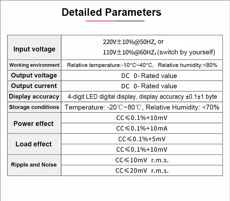 30V 10A DC Switching Power Supply LONGWEI PS-3010DF Bench Equipment For Testing