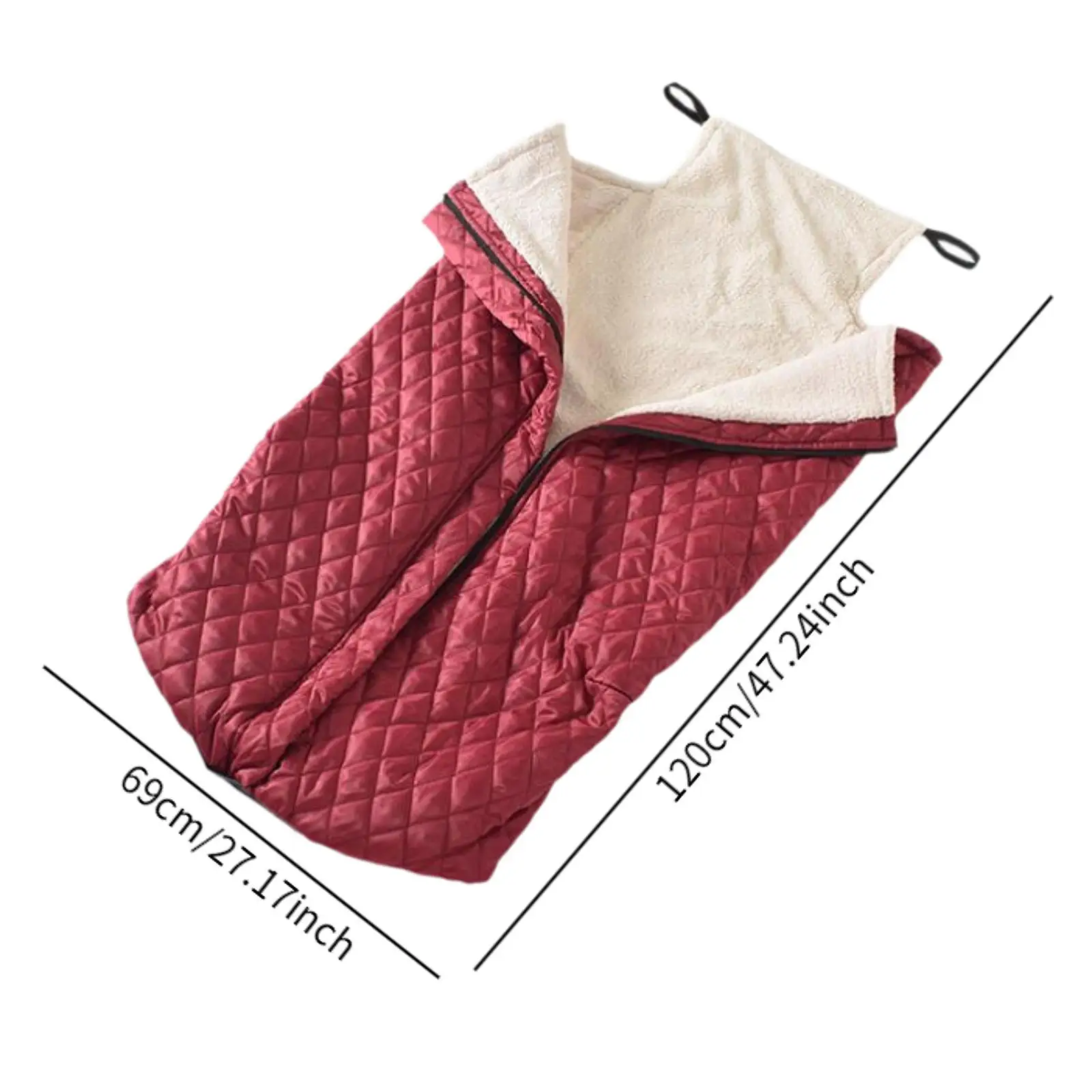 Wheelchair Blanket Lightweight Wheelchair Warm Cover for Disabled Elderly 6