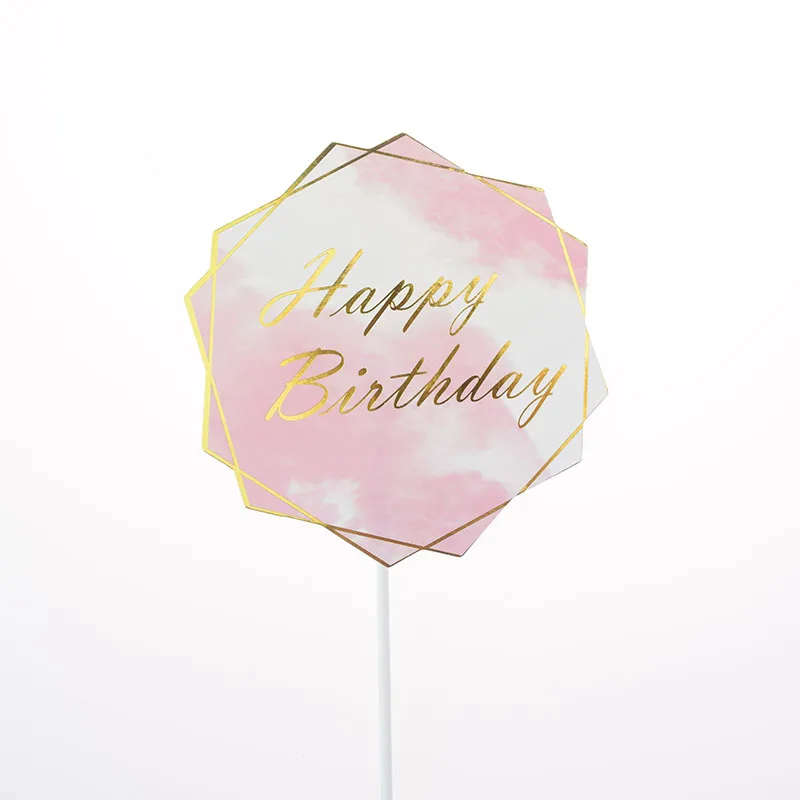 Elegant Butterfly Cake Toppers - Decorative Flags