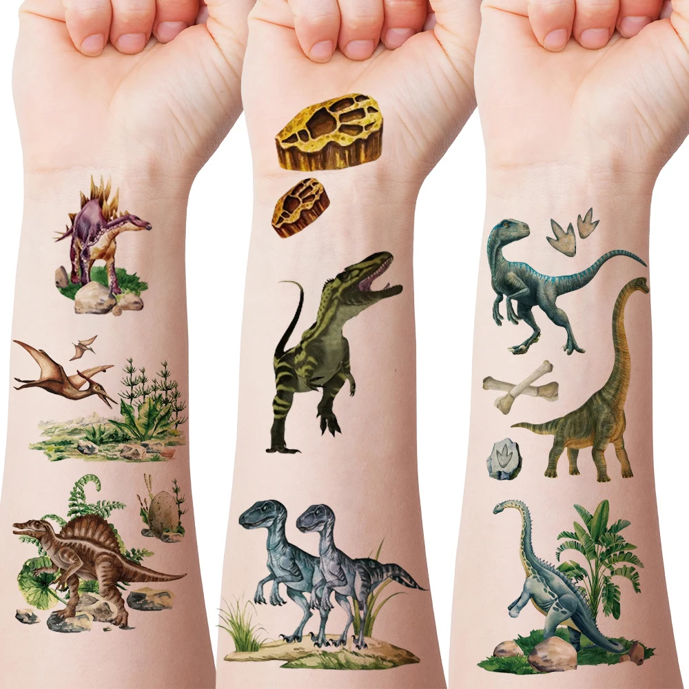 Jurassic Park Tattoo Small: My Honest Experience with These 3D T-Rex  Temporary Tattoos, image size:1000x1000