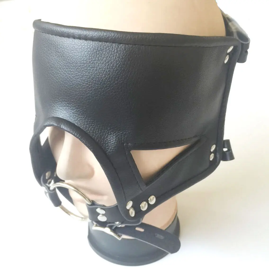 Masque BDSM - Cagoule Sm En Cuir Pour Le Sexe, Masque Bdsm Boule De Gode  Amovible, Bandeau Gag, Grande Bouche - Achat / Vente Masque BDSM - Cagoule  Sm En Cu - Cdiscount