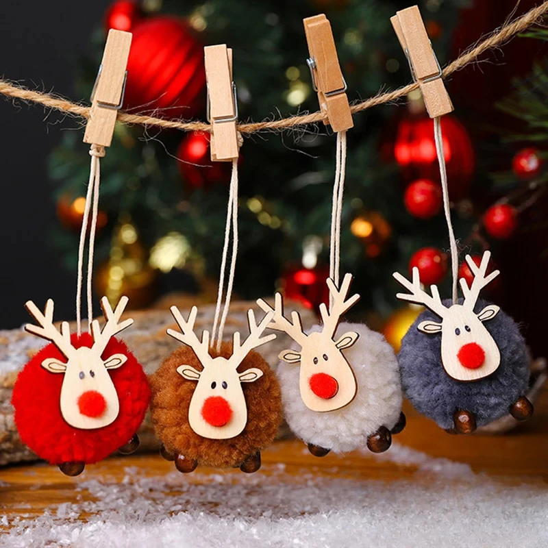 18 Adornos De Cristal Para Decoración De árbol De Navidad – Colgantes Acrílicos