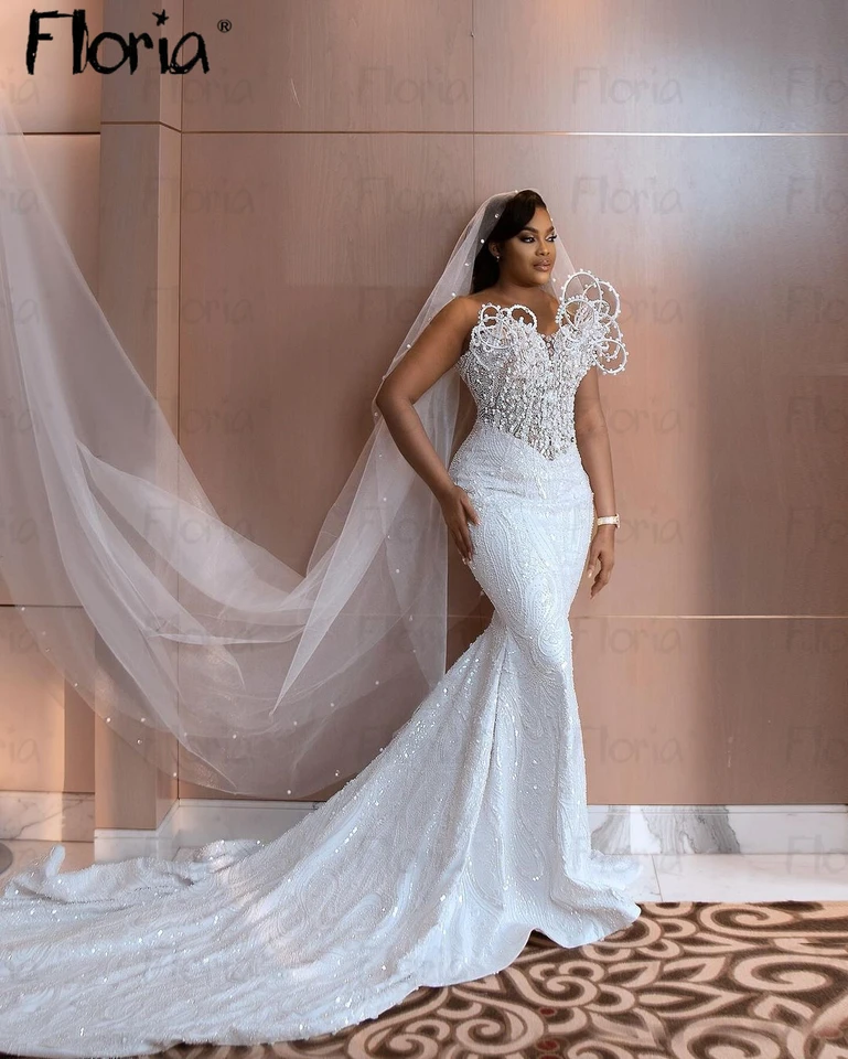 CGown Brautkleid Meerjungfrau-Stil Mit Illusion-Ärmeln & Spitzen-Applikation - Maßanfertigung