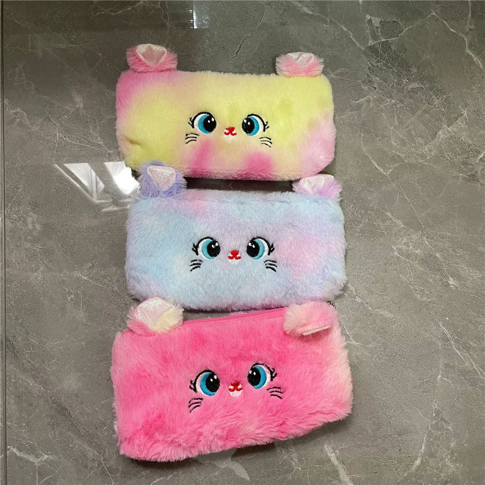 20CM Fluffy Cat Plush Coin Purse