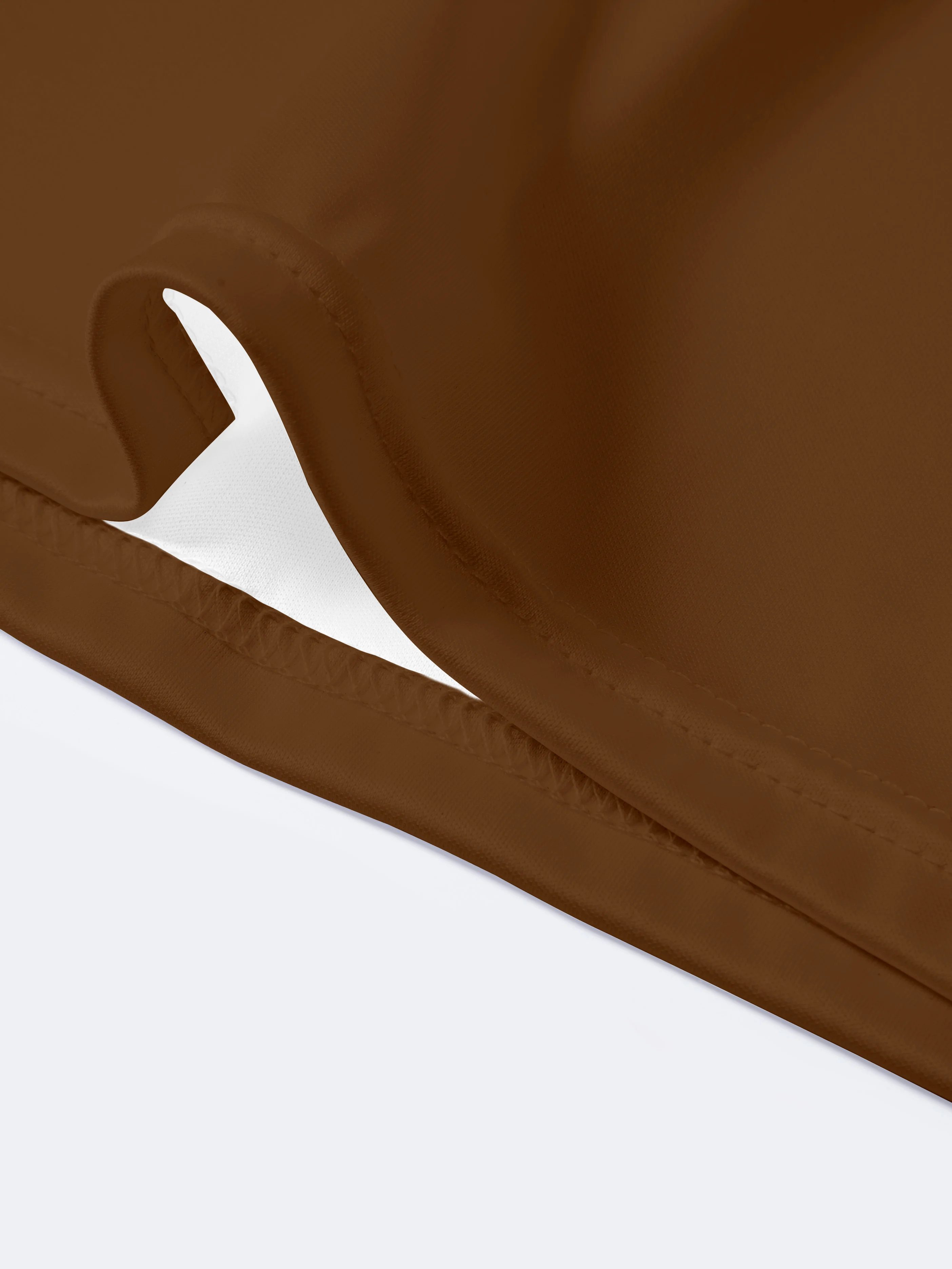 Polo casual da uomo in tinta unita, polo estiva alla moda a maniche corte, top sportivo per attività all'aperto - immagine 4