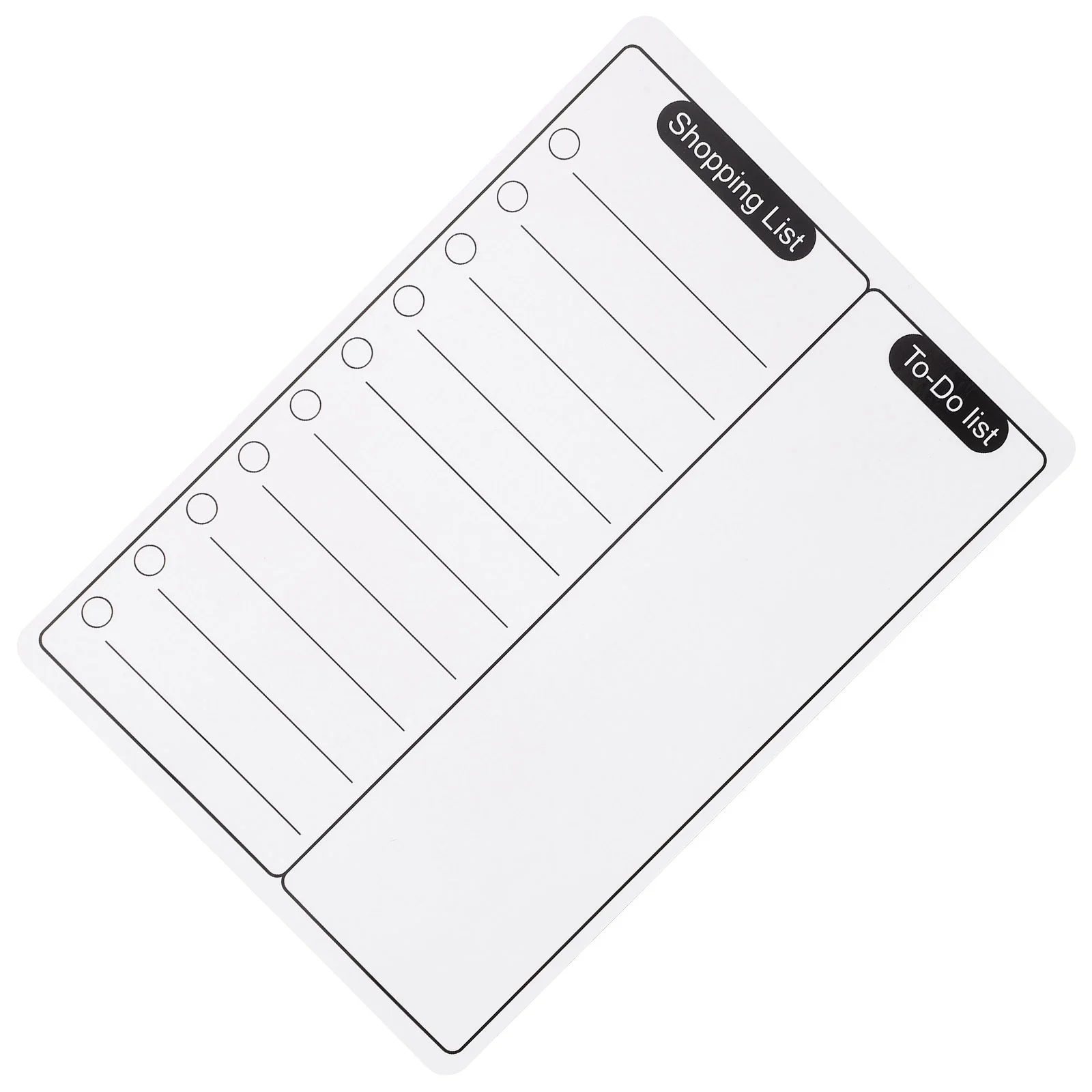 Fridge Erasable Magnet Sticker Clear Acrylic Calendar Weekly Planner Magnetic Schedule Reusable Board Fridge Message Menu Gadget