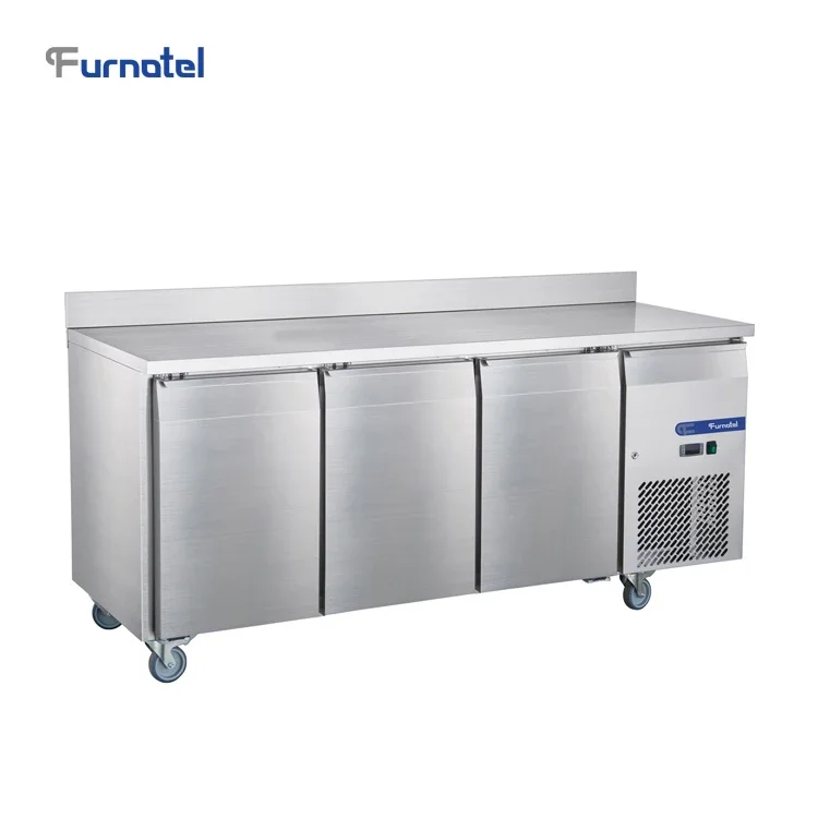 2 Doors Fancooling Undercounter Refrigerator Restaurant Stable Operation Commercial Kitchen Freezing Equipment - Image 2