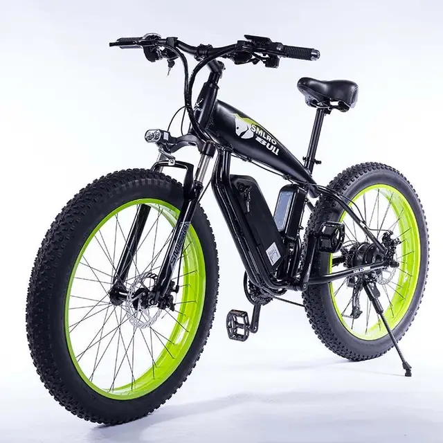 Electric Bicycle 26 Inch Aluminum Alloy Beach Snow Cruiser 48V 1000W 4.0 Fat Tire15A Lithium Battery Ebike 6