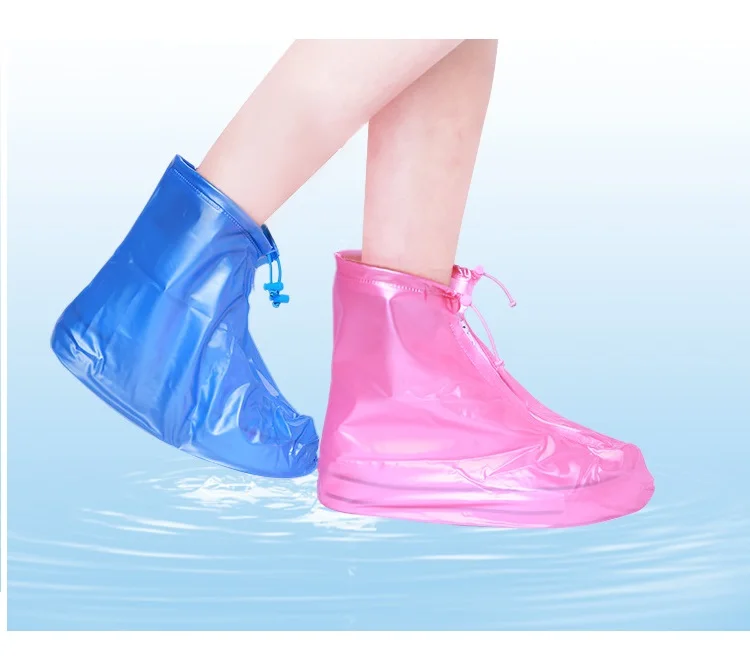 Wholesale Waterproof PVC Shoe Cover Non Slip Back To School Rain Boots For Rainy Season