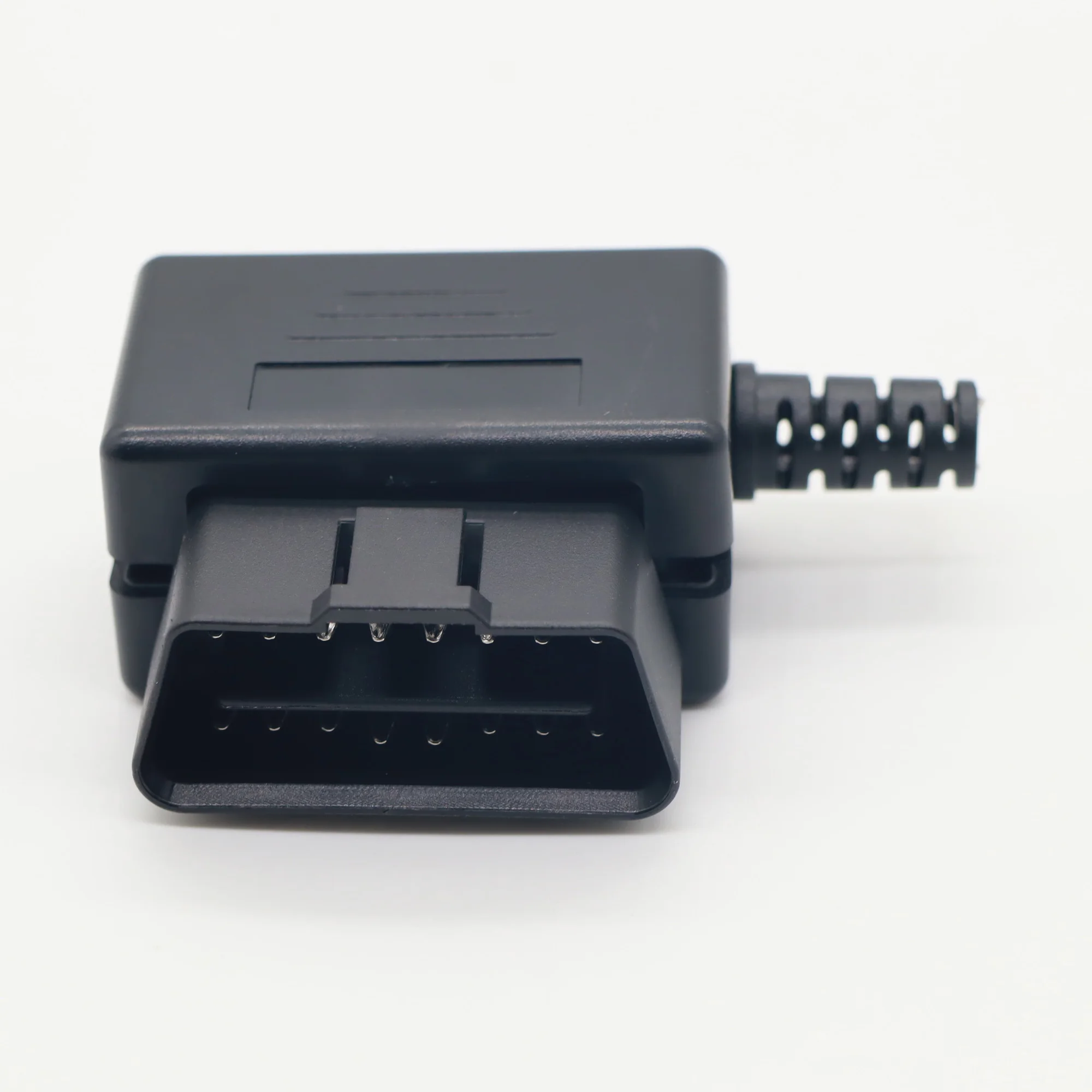 Wholeslae 100 stücke 16pin obd2 stecker OBD 2 16 Pin Stecker Rechten winkel Stecker Draht DIY Steckdosen Adapter manuelle Geschlossen ohne Schraube – Detail 5