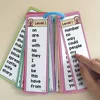 1000 Sight Words List English Educational Flash Cards Vocabulary Building High Frequency Words Teacher Teaching Aids Montessori 5