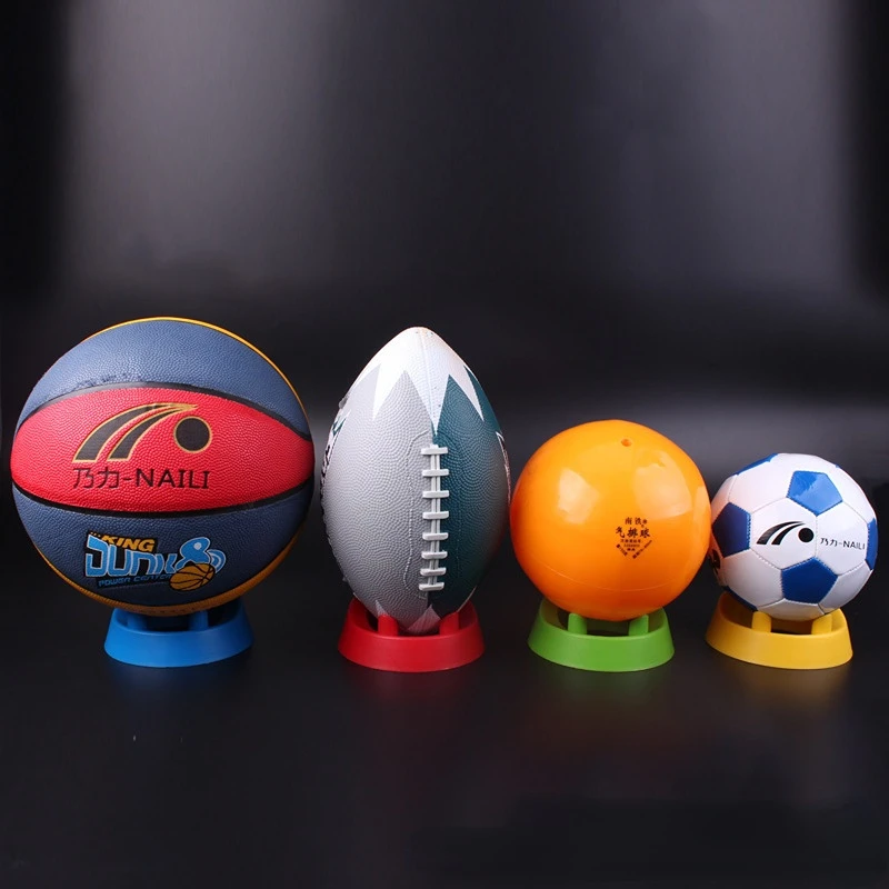 

Quadrangle ball support base football basketball support quadrangle base mark disc ball support tee mark plate