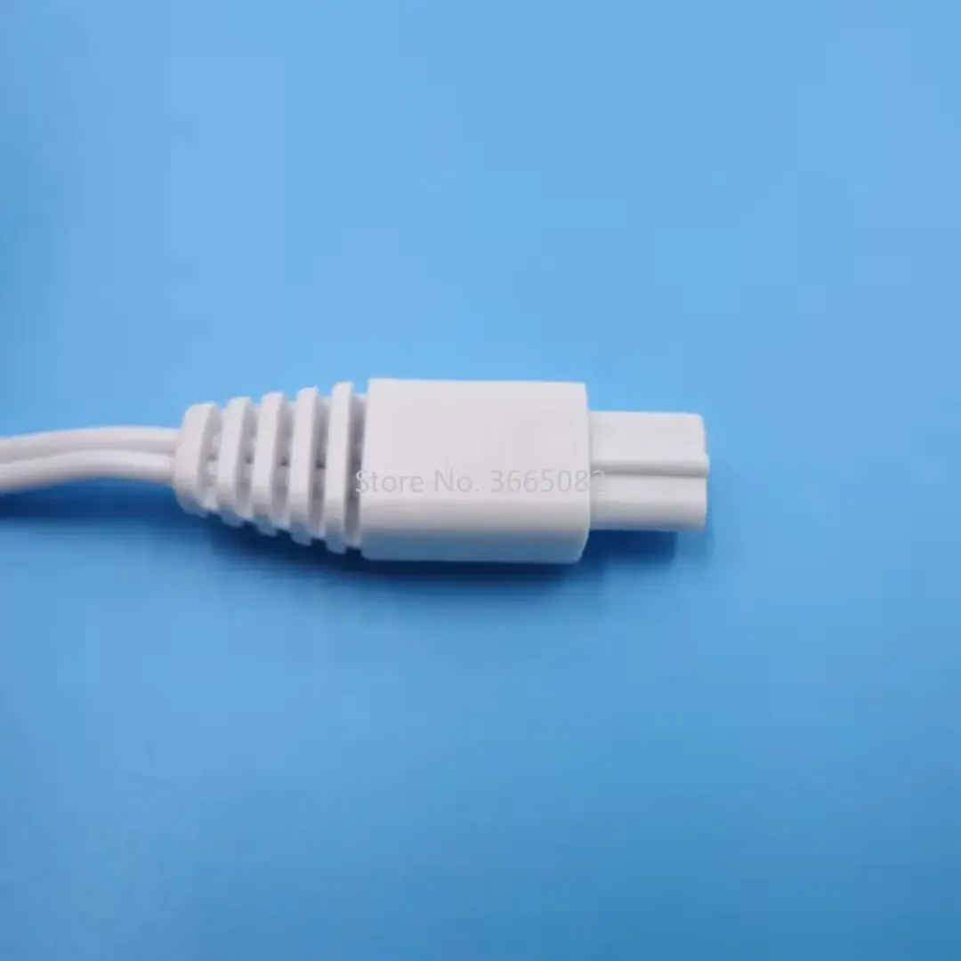 Electrode Pads Therapy Cable Parts For KWD-808I nerve muscle stimulator Machine 4pcs/lot electrode pads muscle stimulator electrode lead wires muscle massager muscle massager stick massage tool