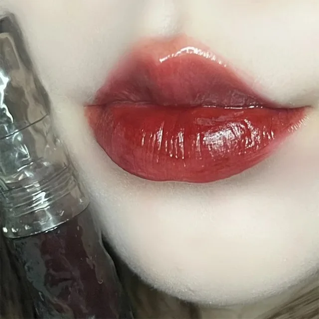 Water Light Nude Brown Lipgloss Lasting Waterproof Mirror Glass Tea Red Lipstick Not Easy To Fade Lip Glaze Lips Makeup Cosmetic