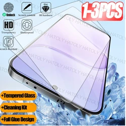 Premium Tempered Glass Screen Protector - Full Glue Coverage for 3PCS Tempered Glass
