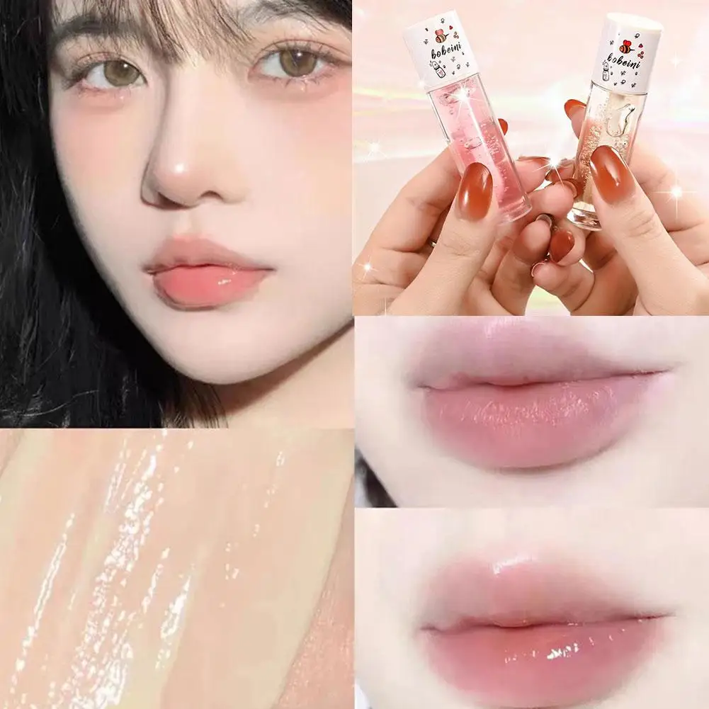 

Honey Milk White Peach Repair Moisturize Fade Lip Oil Lip Lines Tint S3x6