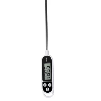 TP300 Electronic Food Thermometer Instant Read Meat Thermometer LCD Display Digital Milk Thermometer for Meat /Cooking /BBQ/Milk 3