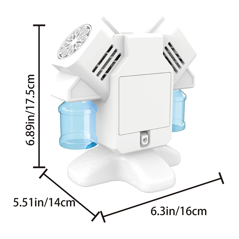 Rotating Floor Bubble Toy 6
