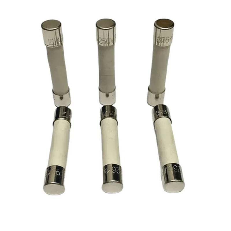 

2PCS Ceramic Fuse Tube 6*30 6*32MM T5A 250V 326 Series Slow Melting Delay