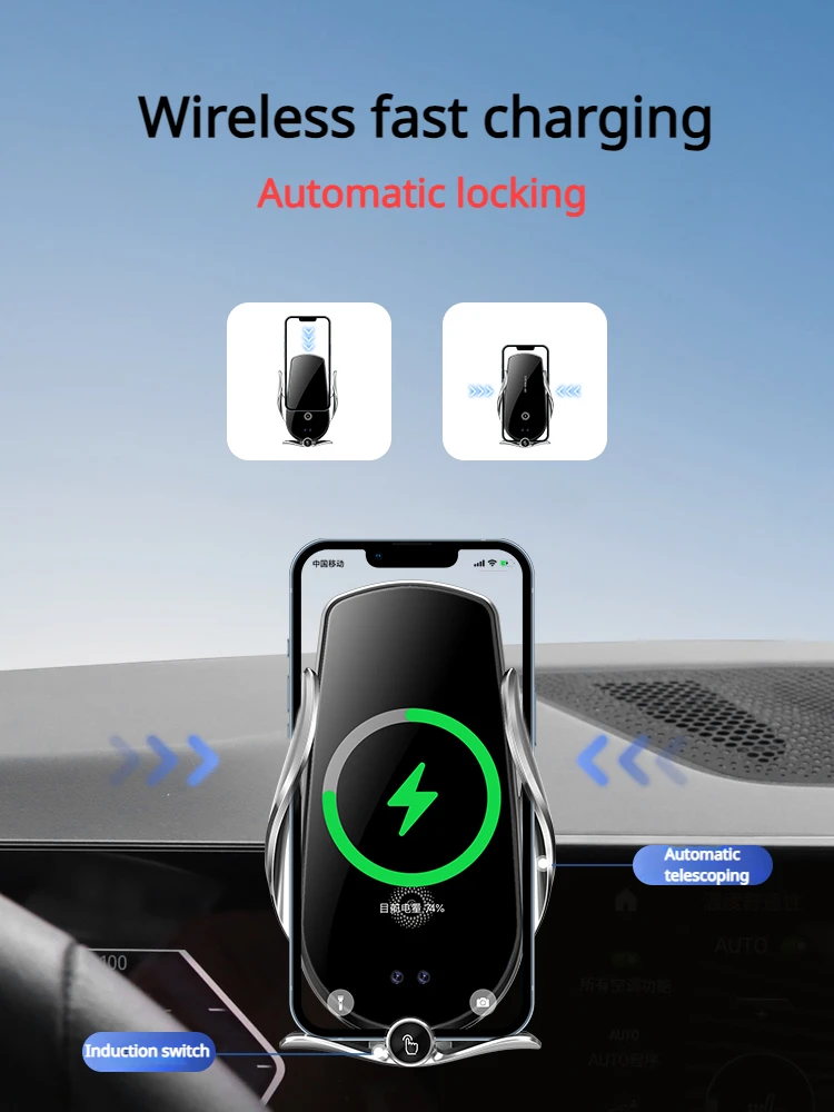Car Phone Holder Mount GPS Stand For BMW 3 4 Series G20 G22 14.9