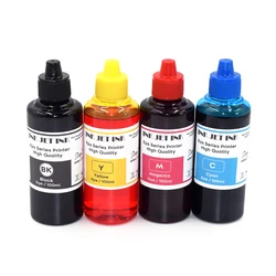 High-Capacity Refill Dye Ink (K C M Y)